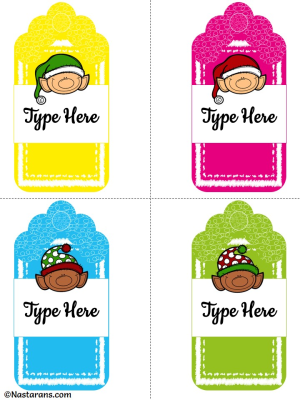 4 Free Printable and Editable Christmas Gift Tags For Teachers ...