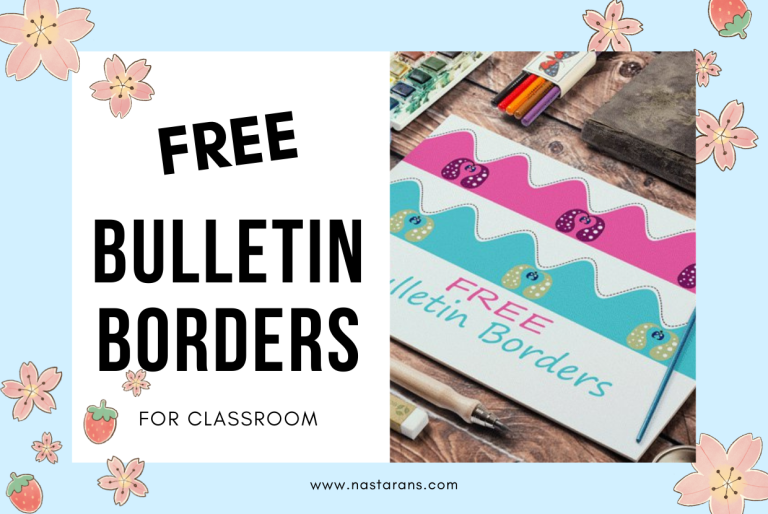 Free Bulletin Board Borders For Classroom