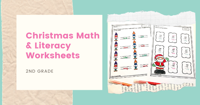 Free Christmas Math Worksheets 2nd Grade