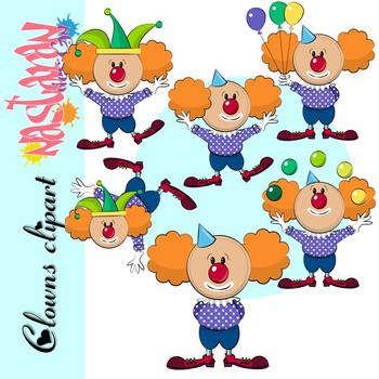Clowns Clipart