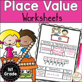 Click on the picture to check out the place value first grade.You get the printable math worksheets to use with elementary classroom or homeschool students.Concepts covered include: Number Form, Expanded Form, Word Form, Comparing Numbers, Ordering Numbers, Base Ten Skills,and more. .#Math#Worksheets#placevalue#printable Great ideas for teaching place value in 1st grade and 2nd grade.
