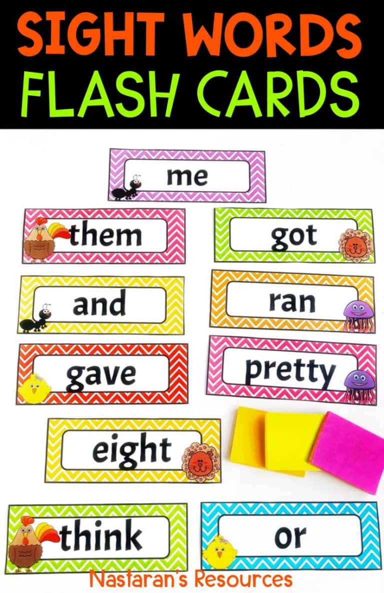 Looking for a complete packet to help your child learn to read? Click through to download these printable sight word flashcards. All of the pre-primer through third-grade sight words are included! Plus sight words worksheets for more practice. These printable Worksheets are great activities for kindergarten, preschool, and first grade! Use these worksheets for centers, morning work, early finishers, or send home as homework. #literacy #sightwords #printable