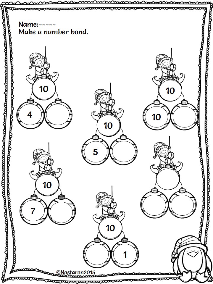 Click through to download the Free Christmas Math worksheet! The full Christmas activities are the perfect math worksheets to engage your students in a variety of Christmas activities for first grade. Use these worksheets for the math center or send them home before winter break.