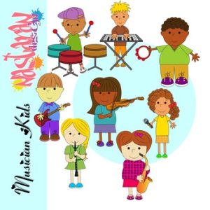 Music Kids Clip art