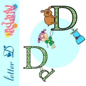 Letter D Clip art