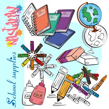 School Supply Clipart