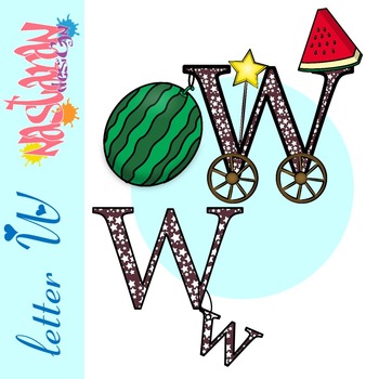 Letter W Clip art