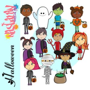 Halloween Costume Clipart-(Halloween Clip Art)