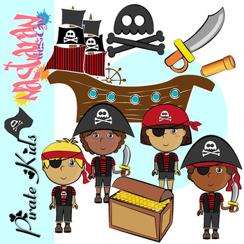 Pirate Kids Clipart