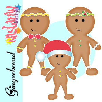 Gingerbread Man Clip Art