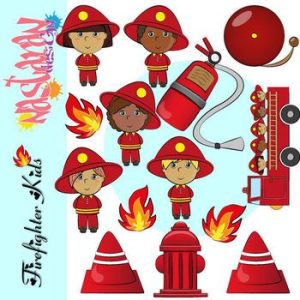 Firefighter Clipart