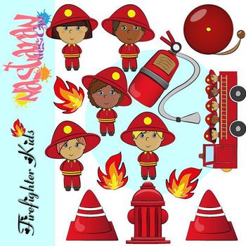 Firefighter Clipart