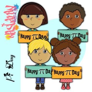 PI Day Kids Clipart