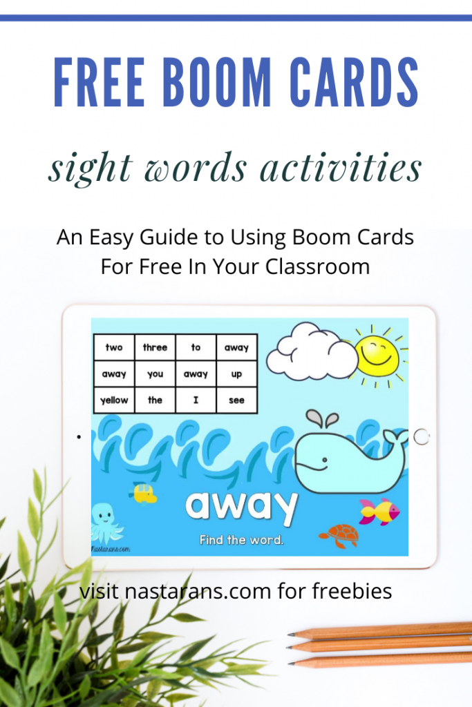 Are you looking to use Boom Cards free in your classroom? Click through to download a free sight words Boom Cards and an easy guide to using this Boom deck for free. Also, You can check out double-digit addition and subtraction, three-digit addition and subtraction, Alphabet activities, Boom cards, and many more!