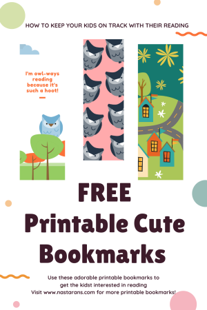 Make Reading Fun with Printable Cute Bookmarks for Your Kids + Free ...