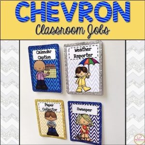 Editable Classroom Jobs With Pictures - Classroom Jobs Chart - Classroom Decor