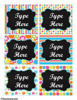 Teacher Appreciation Week Gift Tags Editable - Printable Labels For Classroom