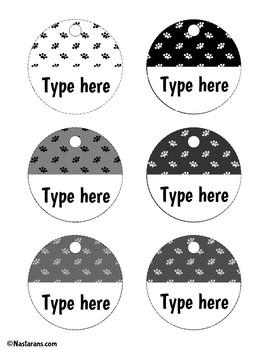 Teacher Toolbox Labels Editable Classroom Supply Tags Black and White Decor