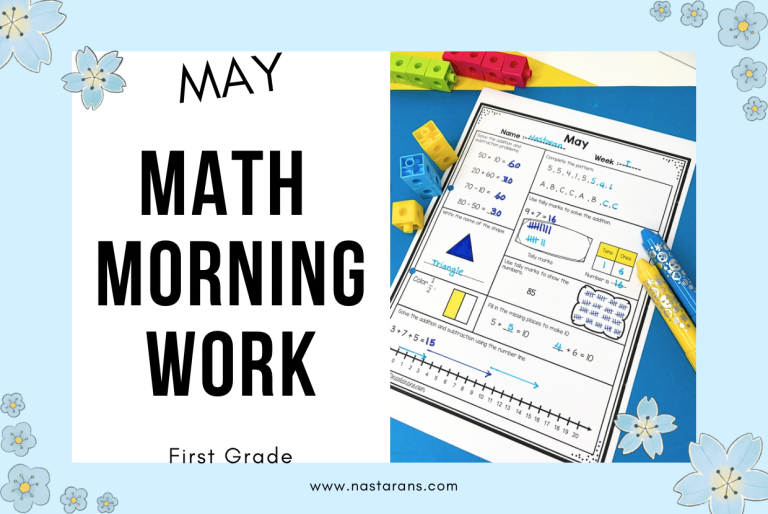 May Math Morning Activities
