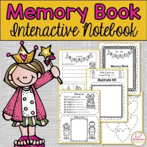 End of Year Memory Book 1st grade