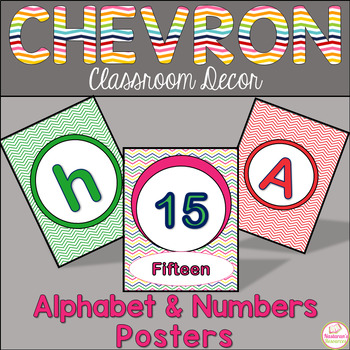Printable Alphabet Letters For Word Wall | Numbers 1-20 Posters