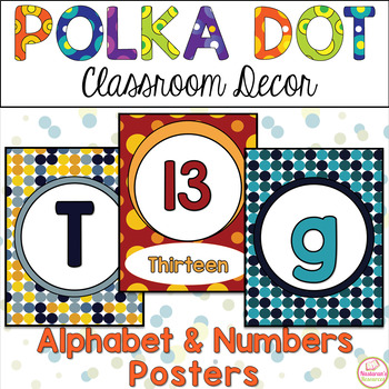 Printable Alphabet Letters For Word Wall | Numbers 1-20 Posters