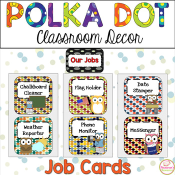 Editable Classroom Jobs With Pictures - Classroom Jobs Chart - Classroom Decor