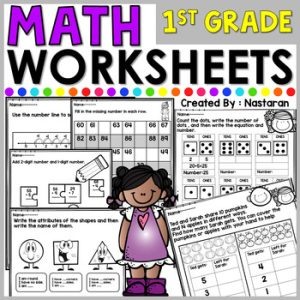 1st Grade Math Worksheets