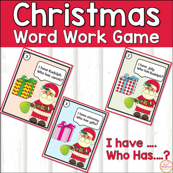 Christmas Word Work Activities