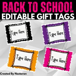 Editable Labels-Torn Paper Labels
