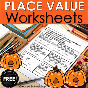 Place Value Worksheets :Place Value Ones And Tens-Freebie