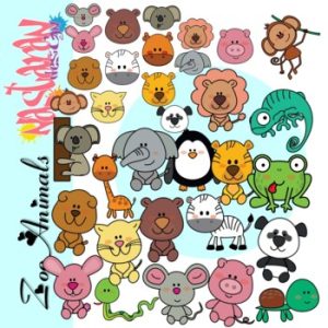 Zoo Animals Clipart