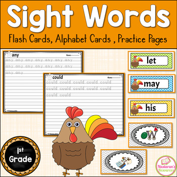 Sight Word Flash Cards 1st Grade