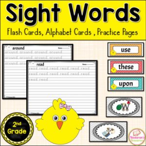 Sight Word Flash Cards 2nd Grade