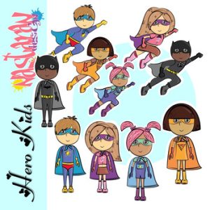 Superhero Clipart