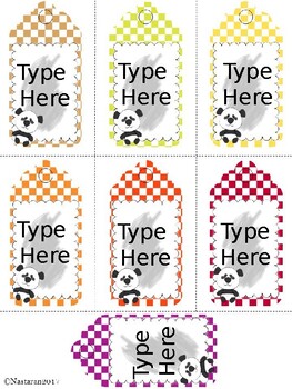 Editable Labels With Panda