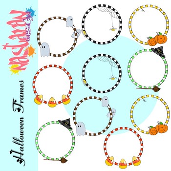 Halloween Clipart Borders