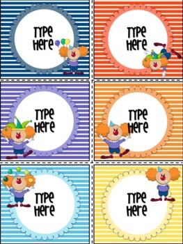 Editable Labels With Clown