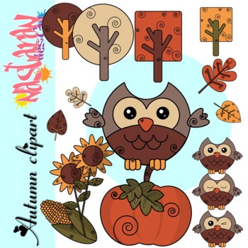 Autumn Clipart - Fall Clipart