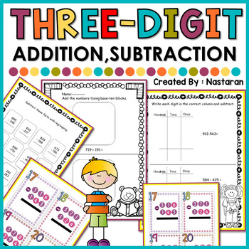 Three-Digit Addition and Subtraction Worksheets